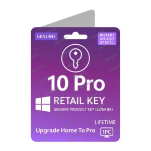 Microsoft Windows 10 Pro Retail Key 1 PC - Pro Hub