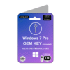 Microsoft Windows 7 Pro OEM Key 1 PC