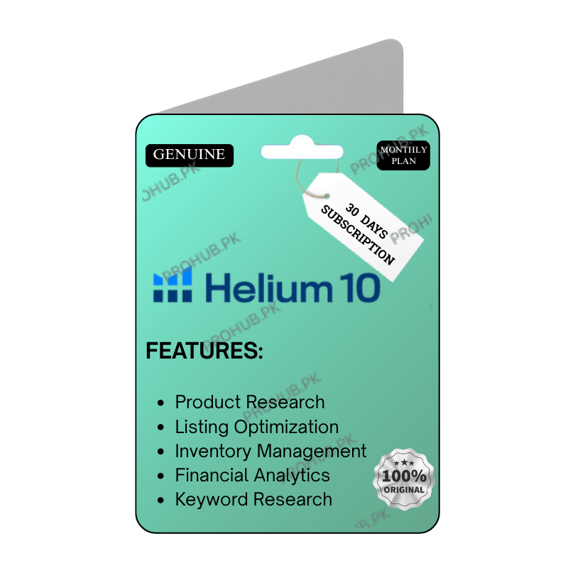 Helium10 30 Days Subscription