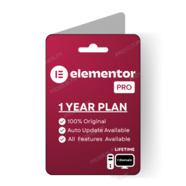 Get 100% Original Elementor Pro Plugin For 1 Year