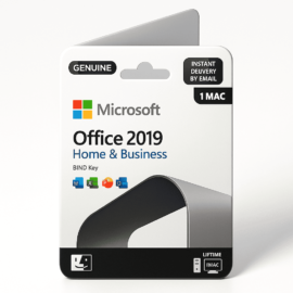 Office 2019 Home and Business Retail Bind Key 1 Mac